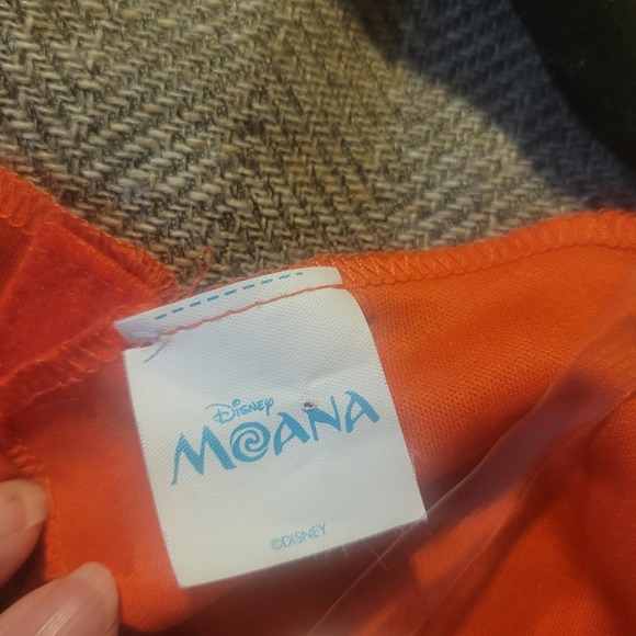 Disney Princess Moana Costume Dress Girls Medium - Picture 3 of 4